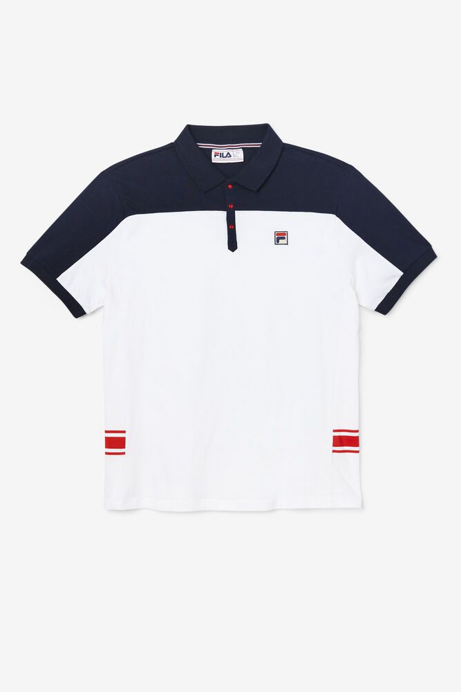 Fila Polo Mivvi Mens White - India ONP-856239